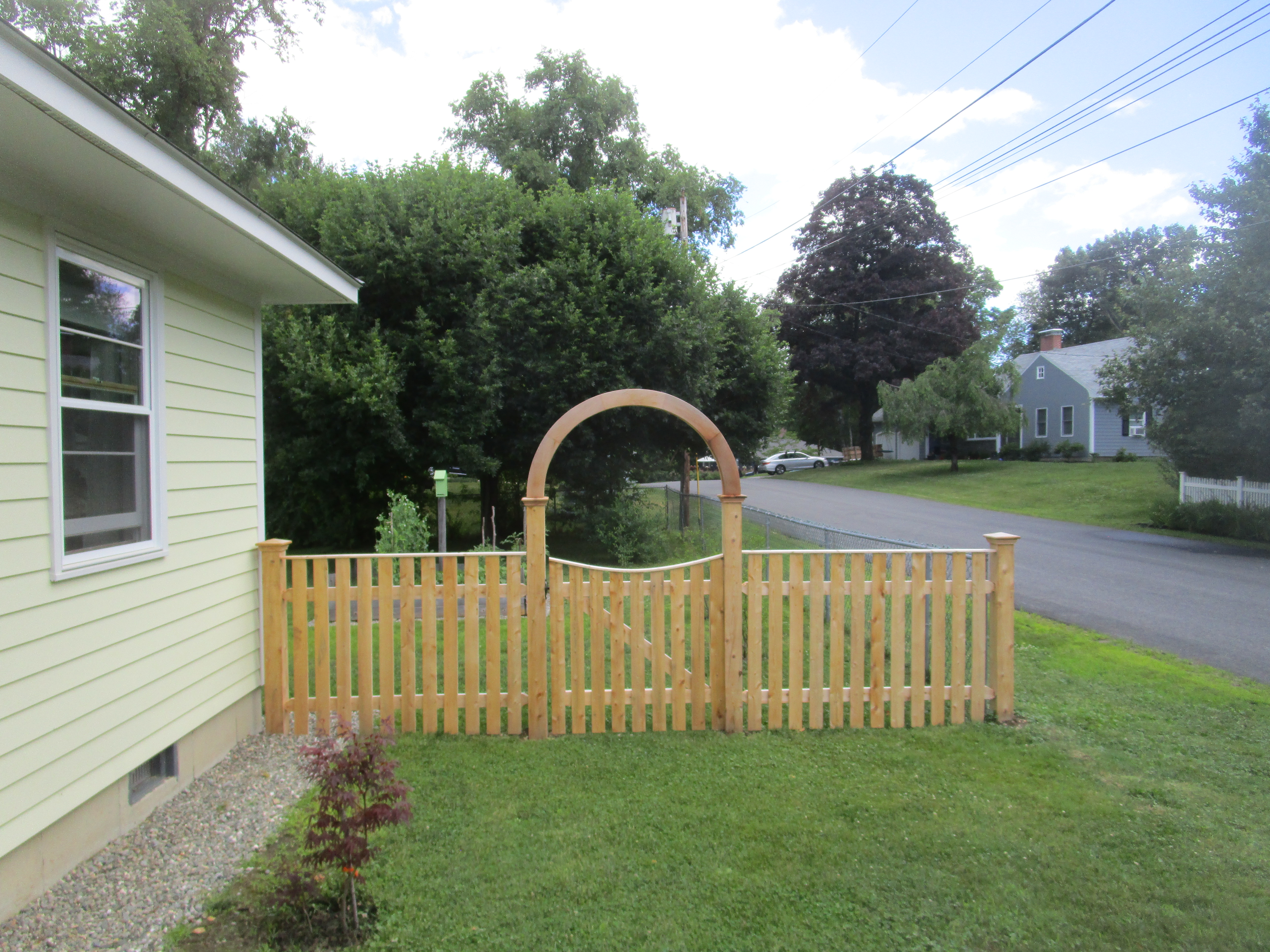 Spaced Cedar Board