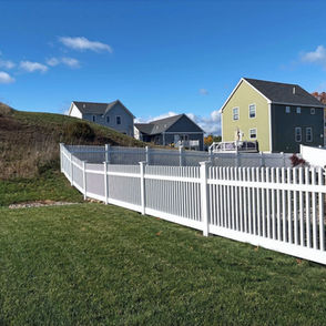 136' Atlas Panels w/ an 8' Double Drive Gate