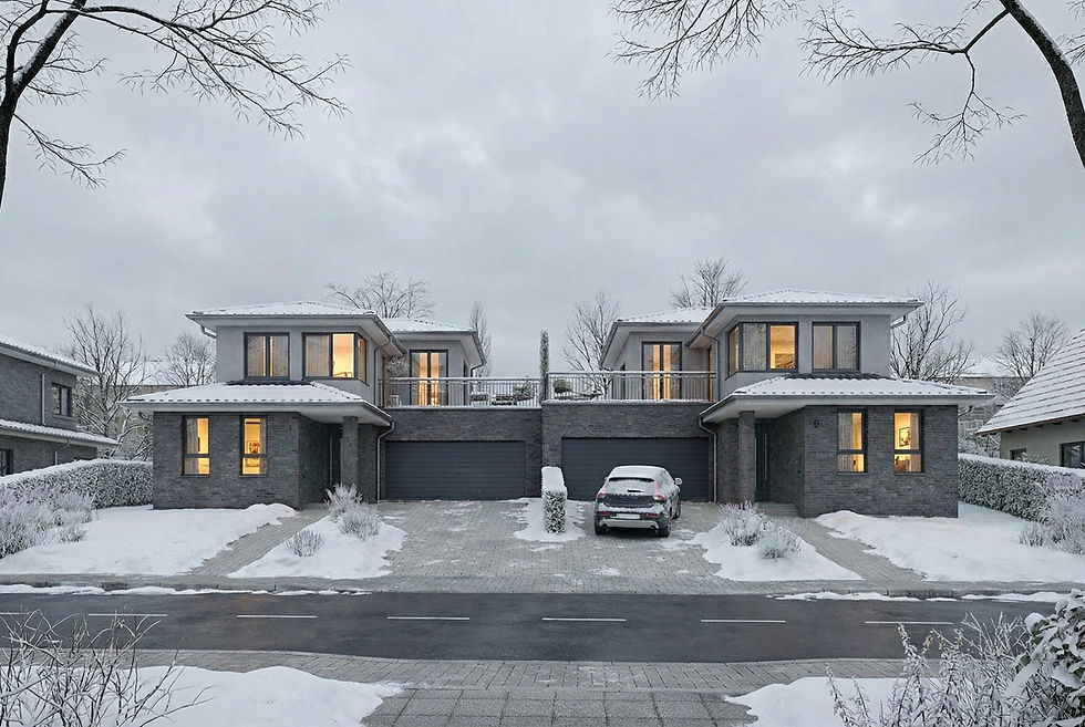 TWIN COURTYARD HOUSES | CONTEMPORARY LIVING IN BERLIN