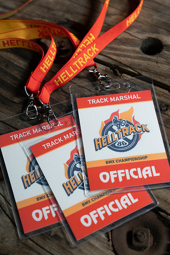 HELLTRACK Official Badge & Lanyard | Rewind