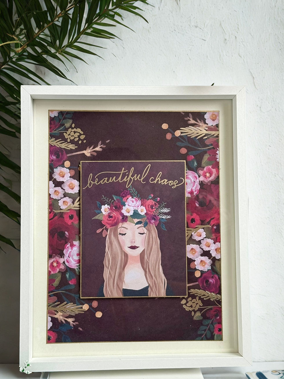 Thumbnail: Handmade Girl Power Frame - Perfect for Unique Gifting for Her