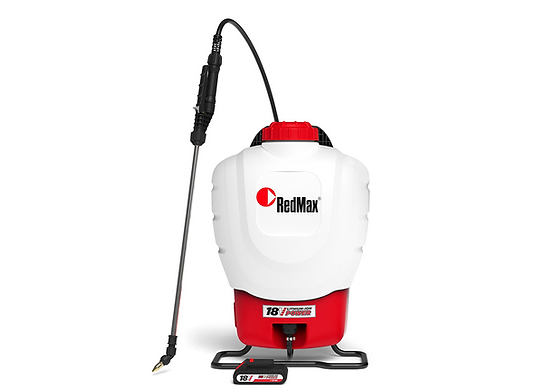 High-resolution image showcasing RedMax sprayers, engineered for efficient and precise application of liquids in landscaping, agriculture, and pest control. Featuring a powerful pump system, durable tank, and ergonomic design, RedMax sprayers ensure optimal coverage and ease of use for both professionals and homeowners. Whether applying fertilizers, herbicides, or pesticides, these sprayers deliver consistent performance with minimal effort. Experience superior durability, efficiency, and control with RedMax sprayers, the go-to choice for outdoor maintenance solutions.