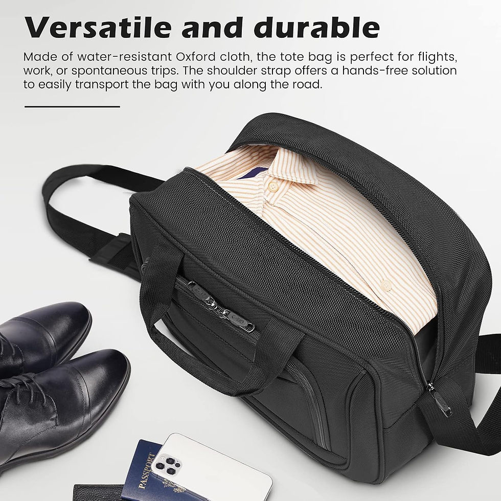 Thumbnail: Coolife Luggage 4 Piece Set Suitcase Spinner TSA Lock Softshell lightweight (bl