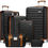 Thumbnail: Luggage 4 Piece Sets, Expandable Carry On Luggage Set Hardshell PP, Suitcase Se