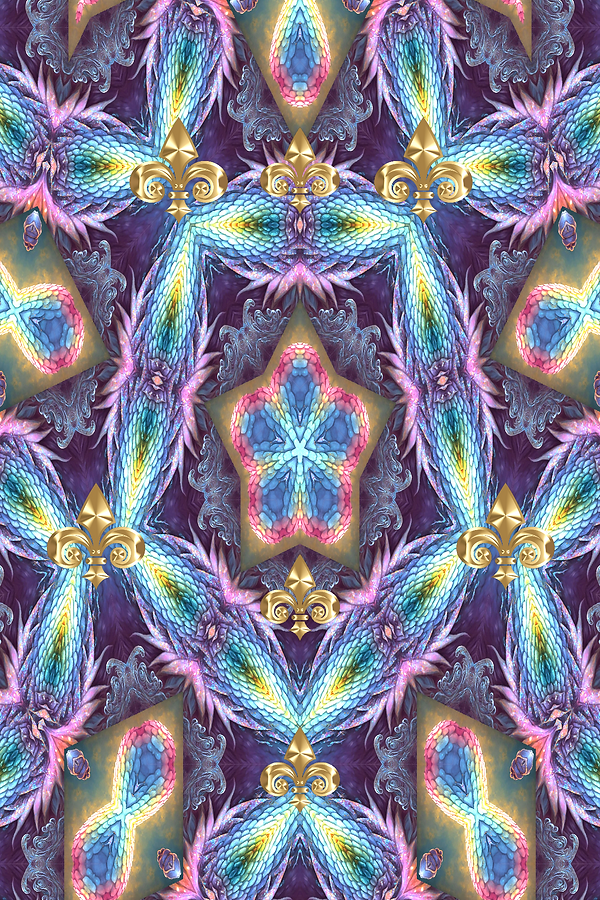 Fleur De Lis Protection Grid 33