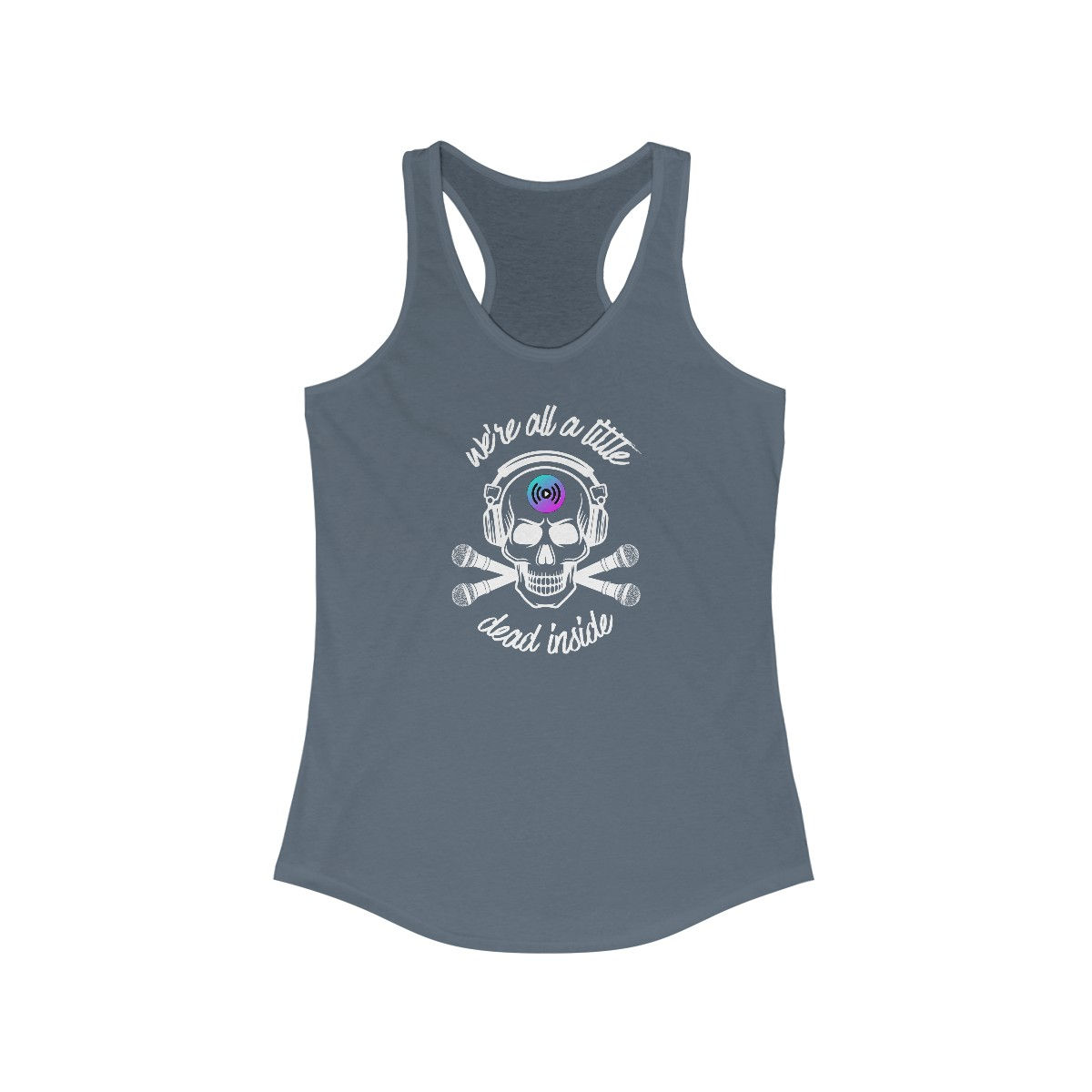 Women's "Dead Inside" Skully Tank