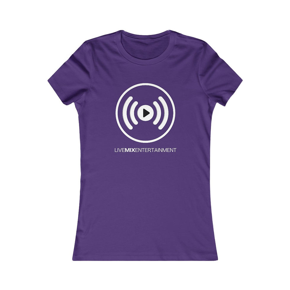 Thumbnail: Women's Favorite Live Mix Logo Tee