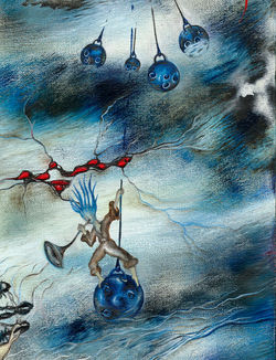 Dawn of Ego by SORiaN (Sorin Cretu) - 2015 -30x24 with copyright fragment3.jpg