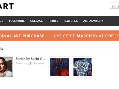 Registered on Saatchi Art