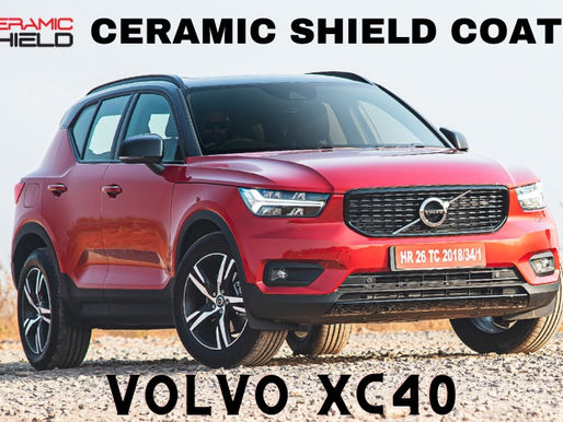 Ceramic Shield Coating on Volvo XC40 | Ceramic Shield Coating in Nagpur