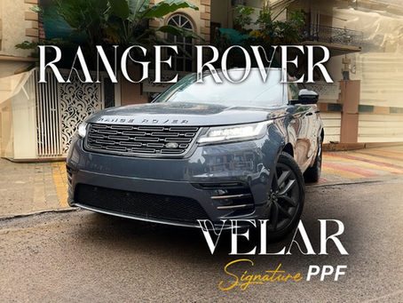 Sunkool Signature Paint Protection Film on Range Rover Velar | Sunkool Paint Protection Film in Nagpur