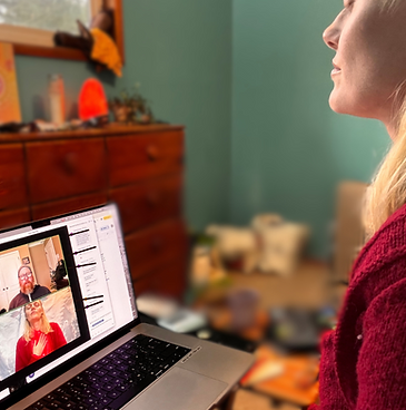 luna light in energy healing session