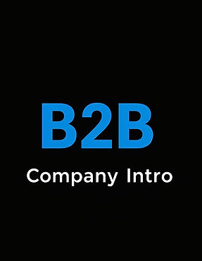 B2B Company Introduction