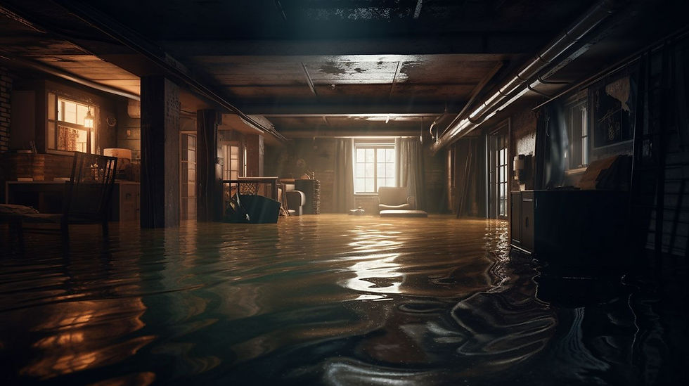 Flooding in a House