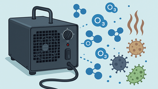Ozone treatment during restoration