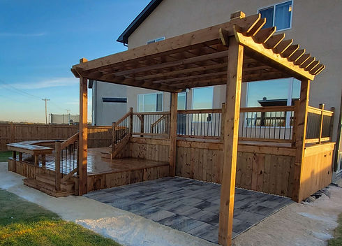 Deck After Picture of Completed Deck