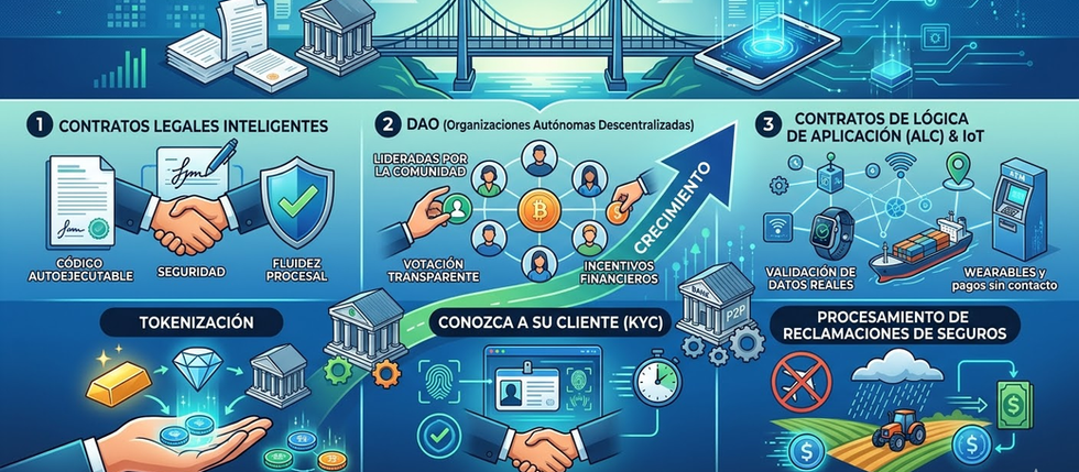 Contratos inteligentes: La revolución tecnológica en el sector financiero
