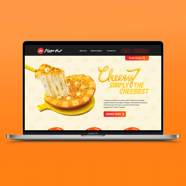 Pizza Hut Website Redesign