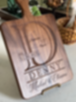 Laser Engraved Cutting Board