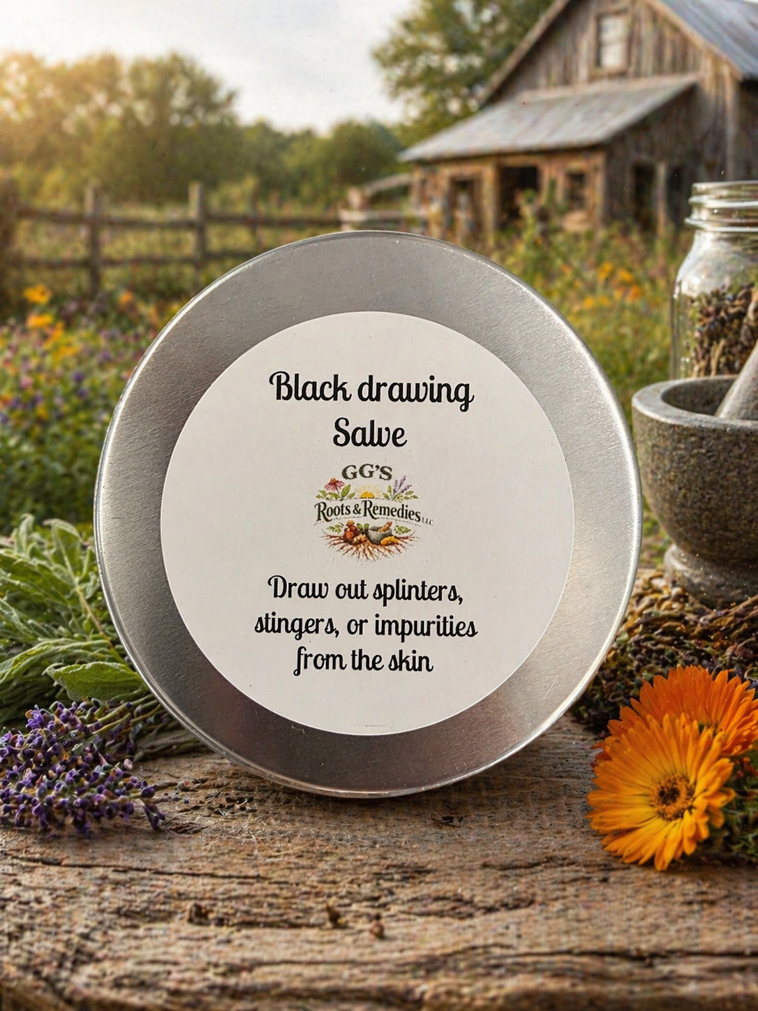 Black Drawing Salve