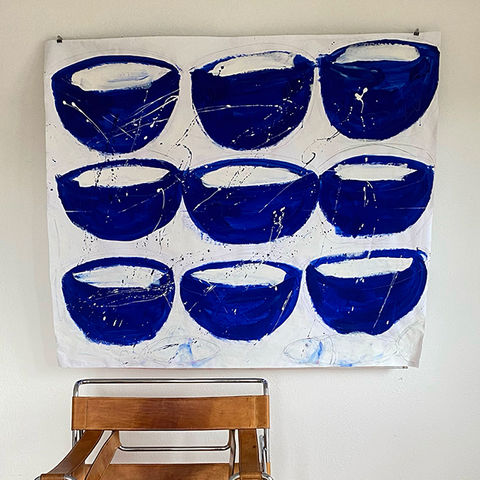 IM1 09_Impression_ SCHALEN DER ZEIT _ FÜLLE und GLÜCK, F 165 * 138 cm
Papier dünn weiss, Gouache, Acryl, Graphit ohne Rahmen