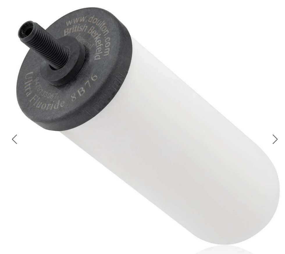 Thumbnail: 2 x British Berkefeld® Ultra Fluoride 7 Inch Filter