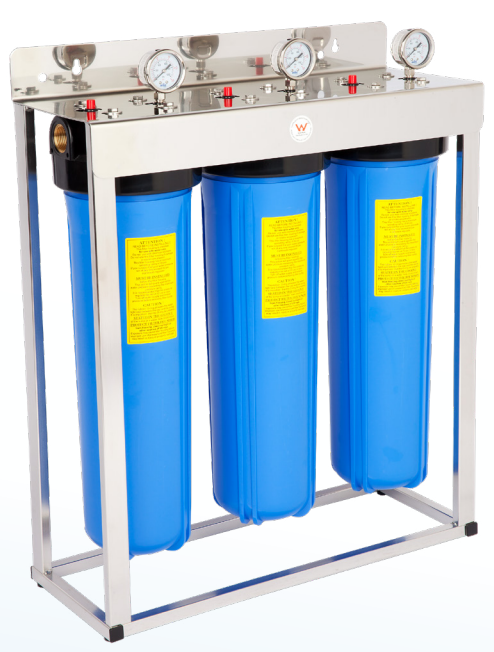 Thumbnail: Whole House Water Filter System 3 Stages with Stand