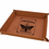 Thumbnail: The silence of the lambs Themed Valet trays, 9"x9" laser engraved home decor