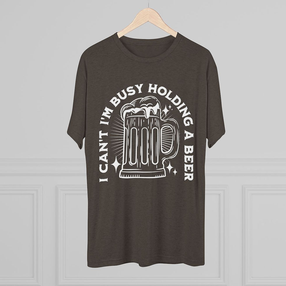 Thumbnail: I'm Busy Holding A Beer Tee