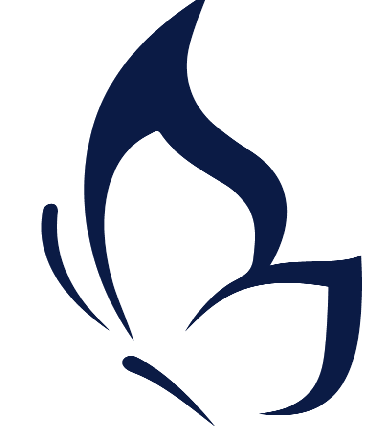 blue butterfly icon