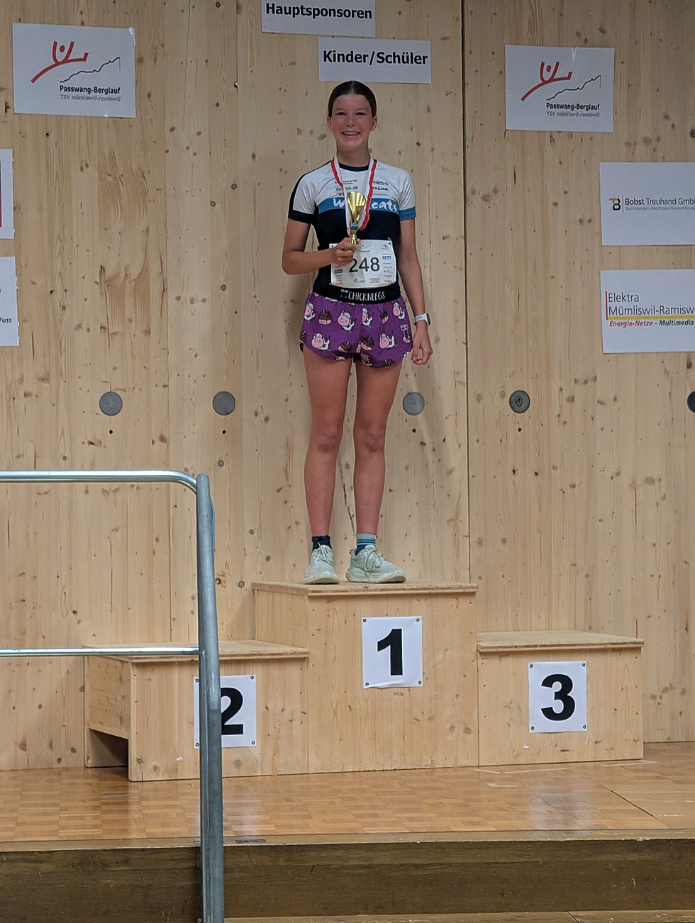 Laufsport - Passwang-Berglauf: 1. Rang für Alina Moll