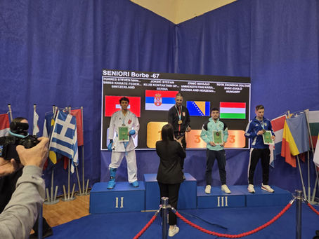Karate - Podestplatz für Steven Torres in Serbien