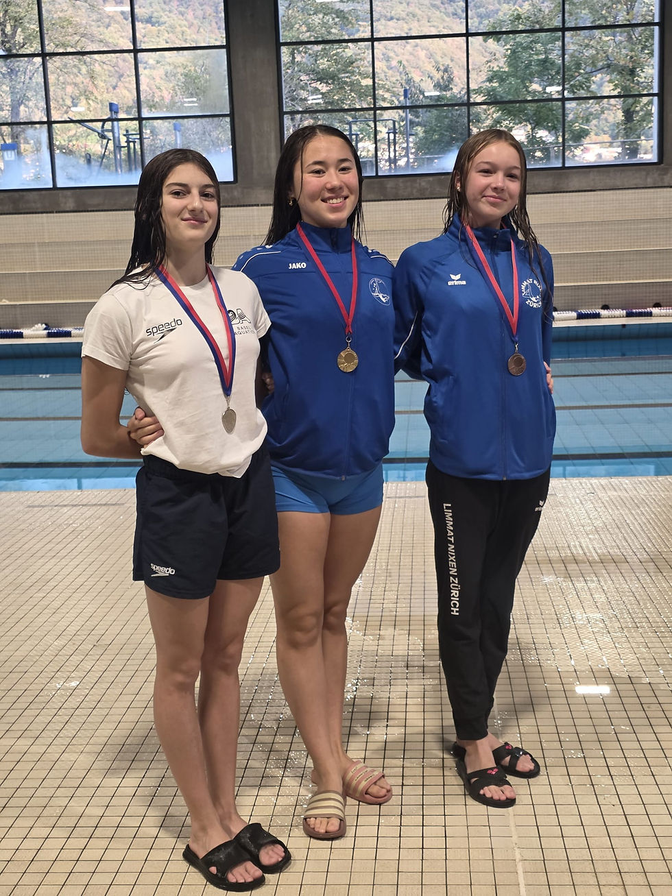 Artistic Swimming - Starke Resultate am Figurenwettkampf in Lugano