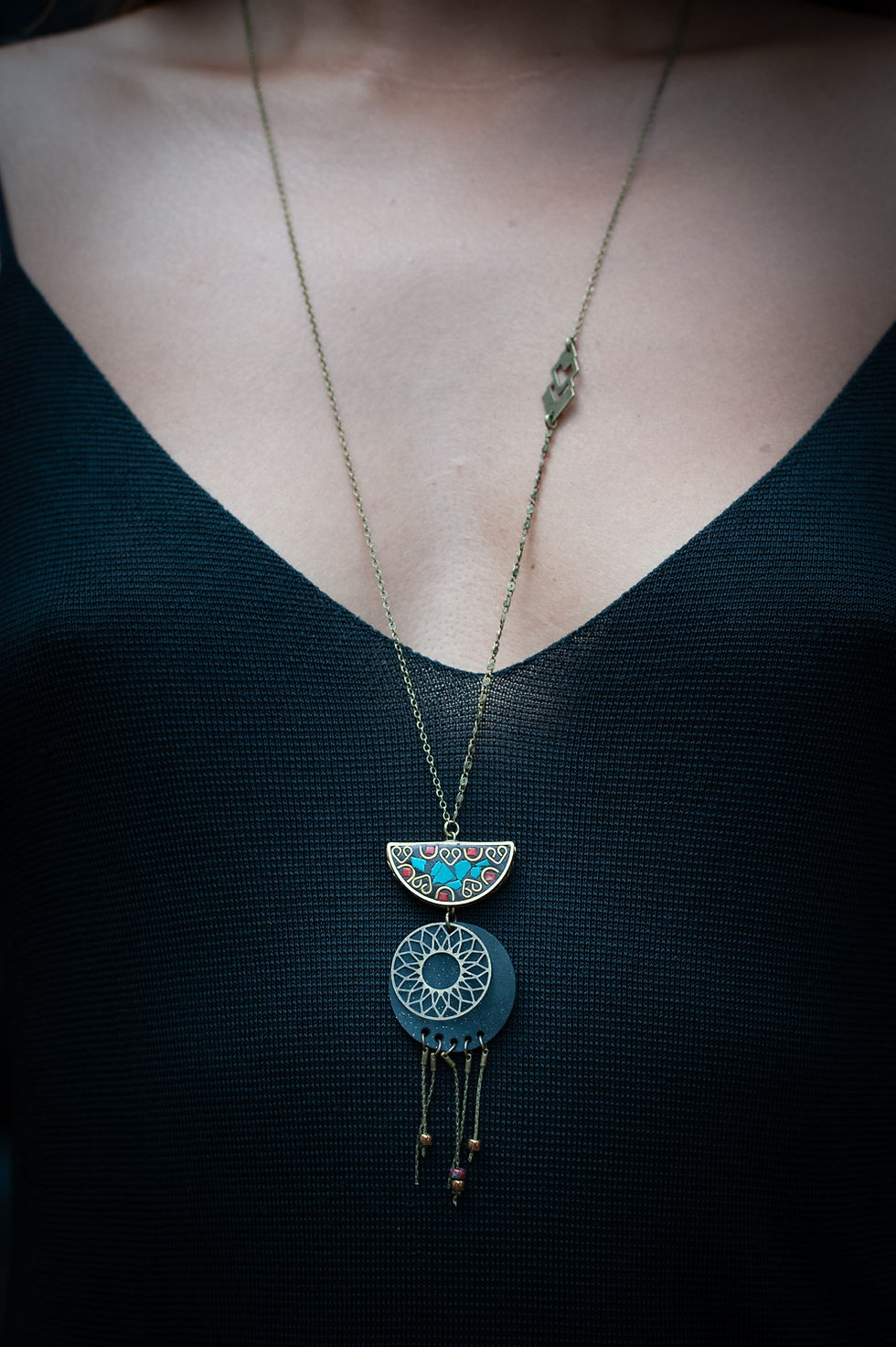 Miniature : Sautoir bijou de dos GYPSY BULAN