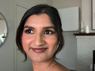 Natural makeup for Perth elopement, registry wedding 