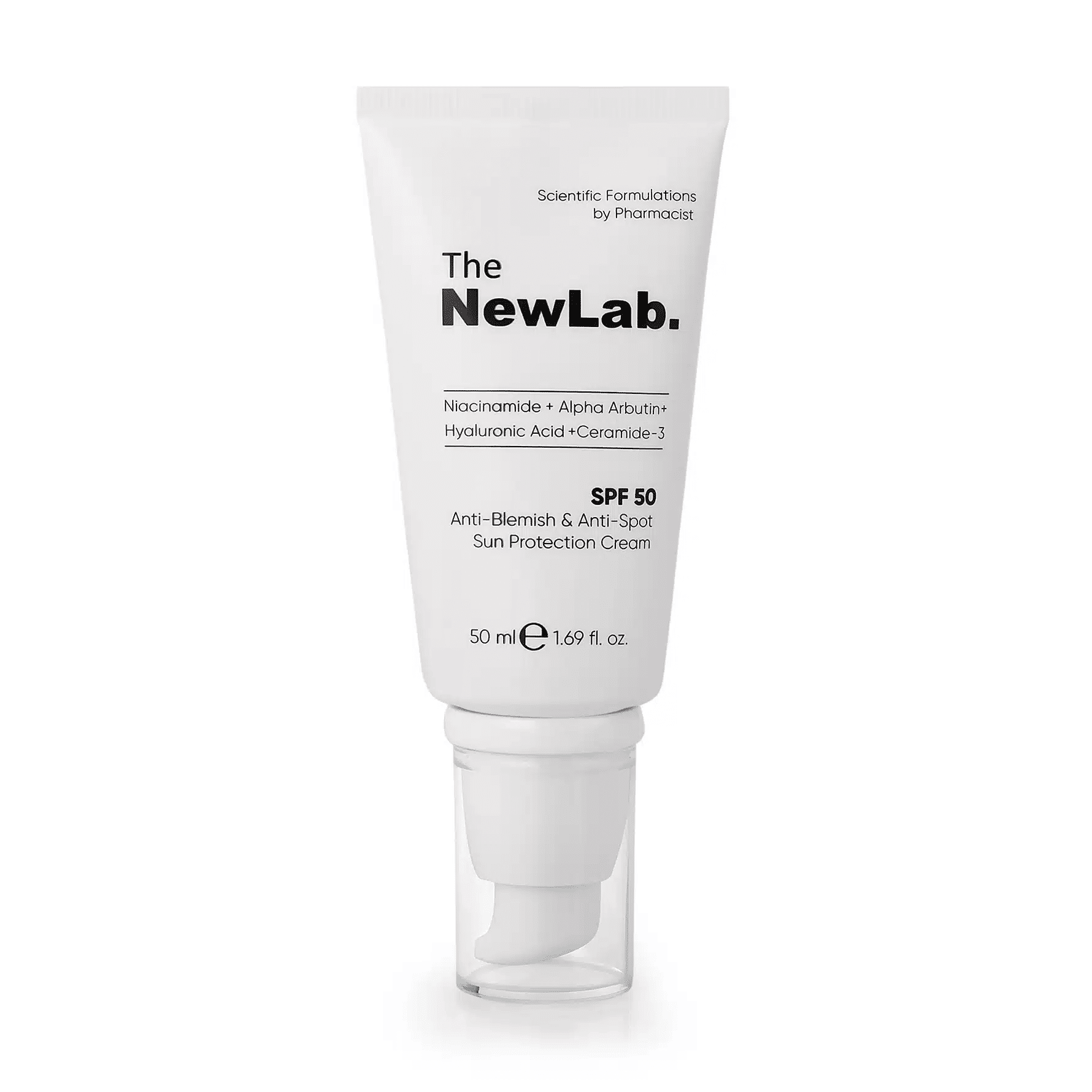 TheNewLab Слънцезащитен Крем против Акне и Петна SPF50 50 мл