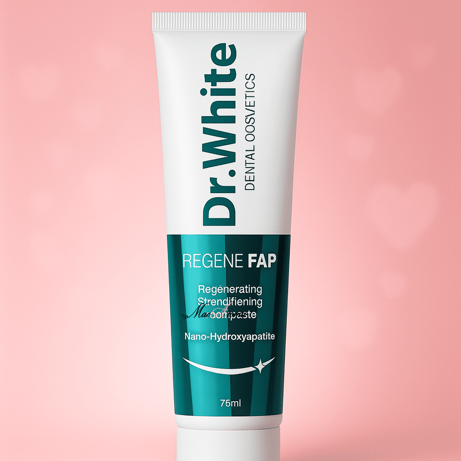 Dr.White Nano Hydroxyapatite Regene FAP Регенерираща Паста Зъби 75 мл