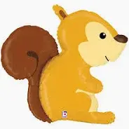 Woodland Squirell Supershape Balloon