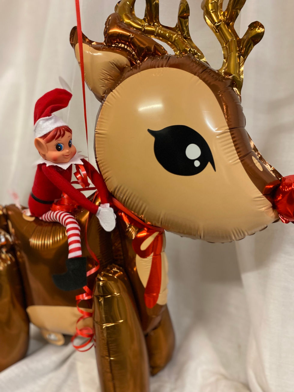 Thumbnail:  Christmas Reindeer Elf Arrival - Us supplying an elf
