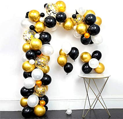 Thumbnail: Large Balloon Arch CHOOSE YOUR OWN COLOURS supplied ready made ready to hang