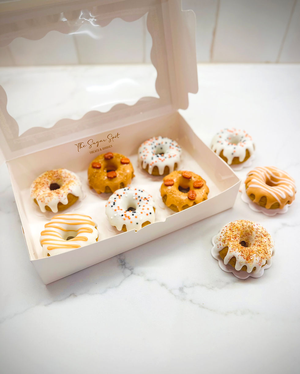 Pumpkin Spice Donut Cake Pops- pack of 6