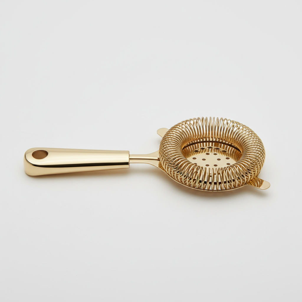 Brass Cocktail Strainer