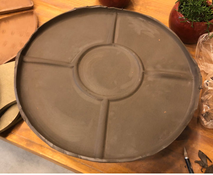 Miniatura: Molde para Petisqueira Redonda 5 partes