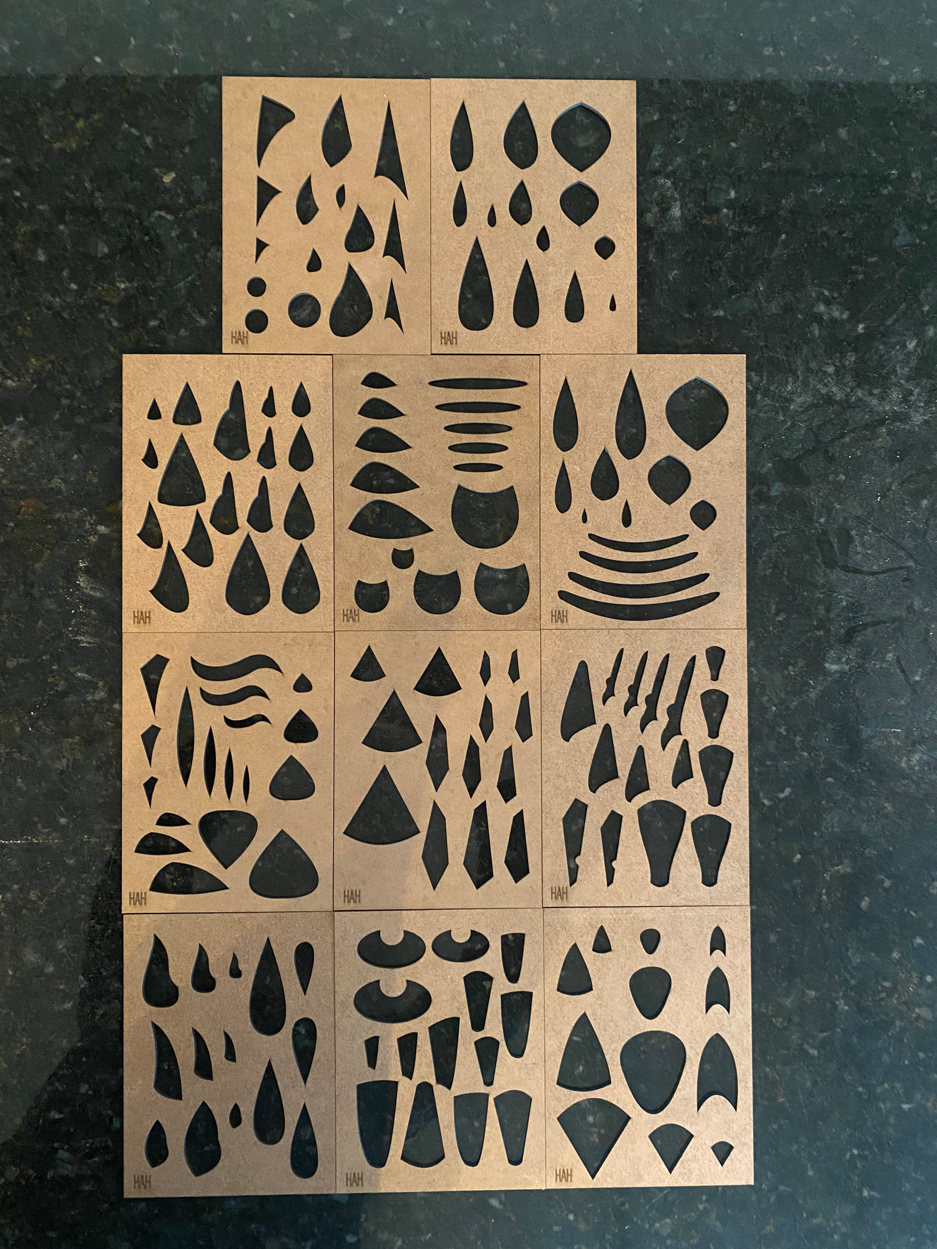 Gabarito para Bijoux