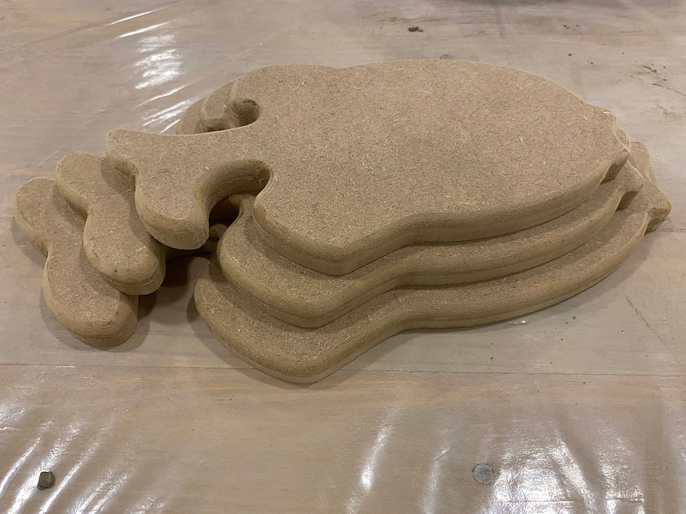 Thumbnail: Kit moldes Peixes 2