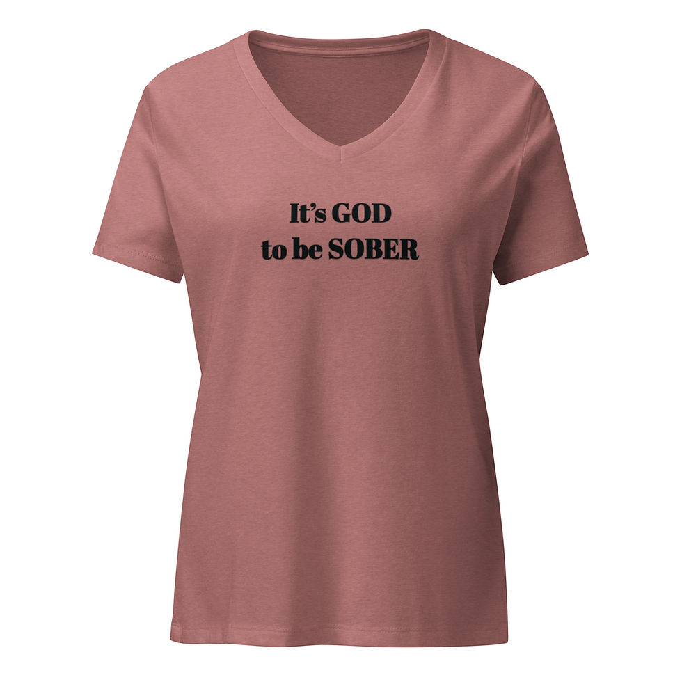 Thumbnail: Women’s relaxed v-neck t-shirt