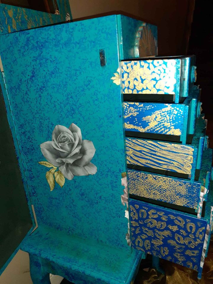 Thumbnail: Floral Dreams Jewelry Armoire