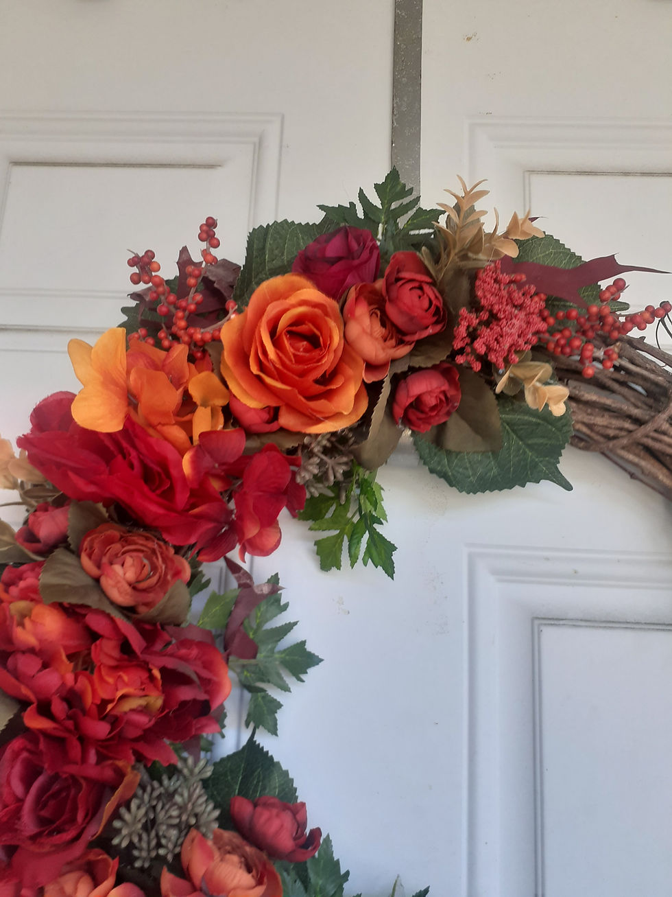 Thumbnail: Warm Tones Crescent Wreath