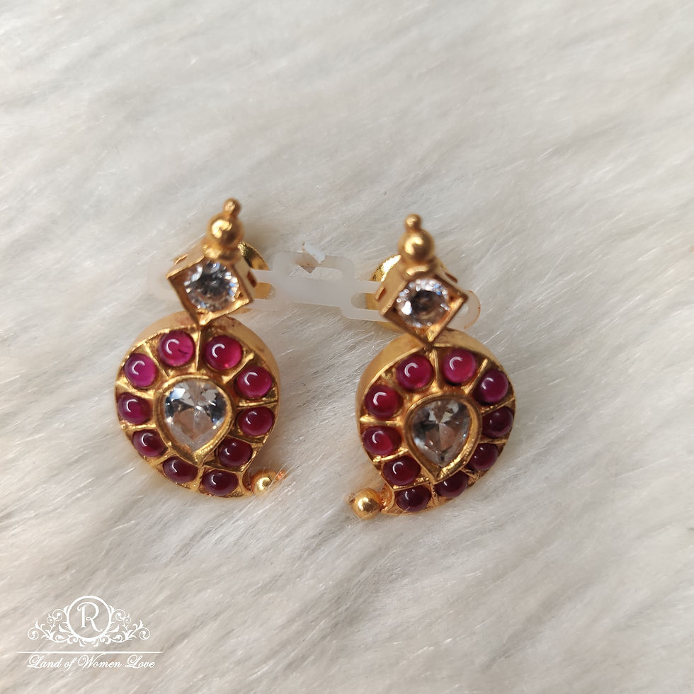 Thumbnail: Silver earrings RCSE003