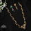 Thumbnail: 92.5 silver simple and Cute necklace and earrings set - RCBG040